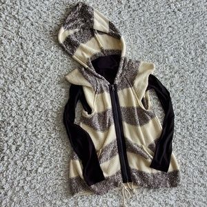 SLEEVELESS CARDIGAN - SWEATER